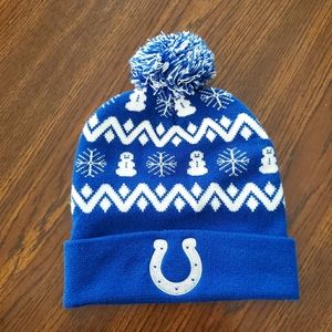 Indianapolis Colts Beanie with Pom Pom